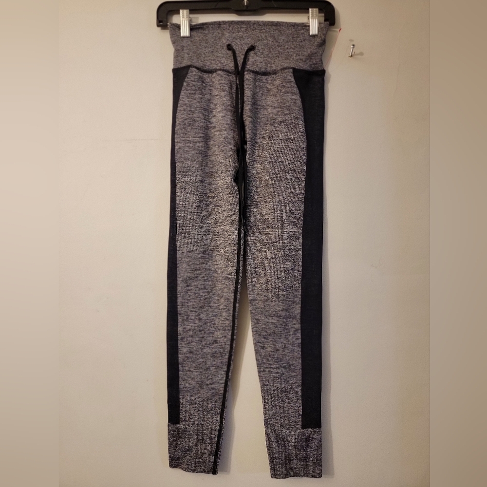 Pink Active USA Heathered Gray Joggers
